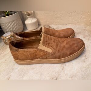 Trask “Lillian” slip on leather sneakers in terracotta Sz 9.5